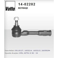 VOTTO-14-02202 - Rotbası ( Opel : Astra G / Astra H / Zafıra )