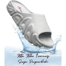 Sermoda Tarz Model Hafif Eva Yazlık Plaj Terliği Havuz Terliği Lavabo Terliği 2000 Gri