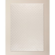 Madame Coco Soie Rölyef Halı - Ekru - 200X290 cm