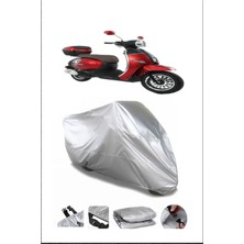 Kuba Brilliant 50 Plus Uyumlu Motorsiklet Branda, Motor Örtüsü
