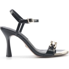 Nine West Marguerıt  5fx Siyah Kadın Topuklu Sandalet