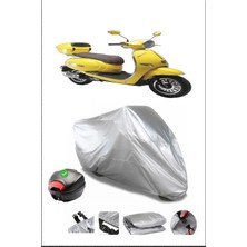 Kuba Brilliant 50 Arka Çanta Uyumlu Motosiklet Branda Su Geçirmez Dayanıklı Kumaş