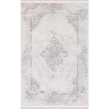 Ipek Mekik Halı Blossom 13641 Gri Salon Halısı