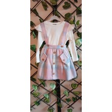 Butik Kız Çocuk Ekose Slopet Takım