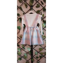 Butik Kız Çocuk Ekose Slopet Takım