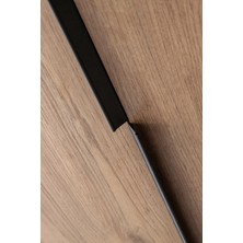 Duru4 Kapaklı Gardırop,raflı Elbise Dolabı, Meşe