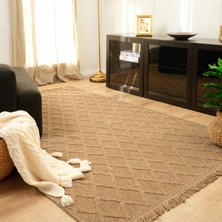 Kaşmir Halı Kilim/Jüt Belek 50x80 cm Salon Mutfak Halısı Yolluk Kilim