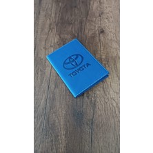 Efe Deri Toyota Deri Dikişli Araç Ruhsat Kılıfı Kabı Ruhsatlık Ruhsat Koruyucu