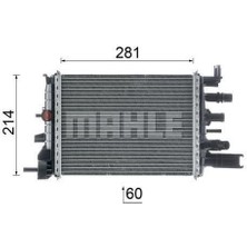 Behr-Mhl-Cr 2632 000P - Turbo Radyatoru  Renault Kangoo Iv  Dacıa Duster Iı  Lodgy 1.5 K9K   O.e.