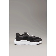 Calvin Klein Logolu Erkek Siyah Sneaker