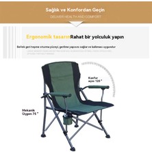 Tombhsm Balıkçılık Sandalye Kamp Katlanır Sandalye Taşınabilir Kamp Tezgahı  Sırtlı Sandalye Eskiz Ay Sandalye (Yurt Dışından)