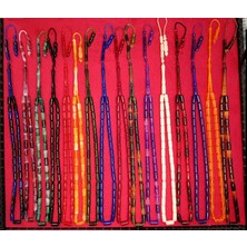 Anemore Collection 3 Adet Kesme Kesim Toz Kehribar Tesbih Karışık Renkli Sistemli 11MMX5MM Özel Ölçü