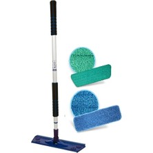 Silva Mikrofiber Islak Ve Duvar Bezli Mop 2'Li Set
