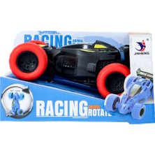 Akrobatik Sürtmeli Yarış Arabası Siyah