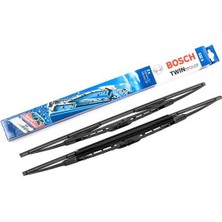 BOSCH-3397118404 - Sılecek Supurgesı Takım Twın Ruzgarlıklı [530 / 500 Mm]