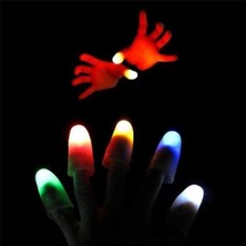 Ttt LED Işıklı Renkli Sihirli Parmak Şaka