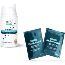 Biosoapy Sebix Jel+Sebix Plus Saç Sakal Puilanan Deri İçin Onarıcı 30 Şase /30 ml 2 Li Set
