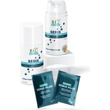 Biosoapy Sebix Jel+Sebix Plus Saç Sakal Puilanan Deri İçin Onarıcı 30 Şase /30 ml 2 Li Set