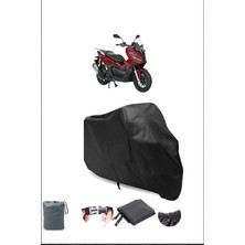 Breen Kanuni Seha 150 Uyumlu Siyah Motorsiklet Branda, Motor Örtüsü