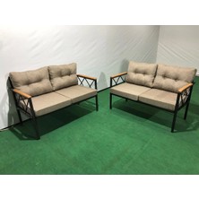 2+2balkon-Bahçe-Kafe-Çay Seti-Koltuk Takımı-Oturma Grubu-Ofis Koltuğu 2+2