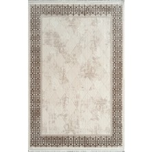 Royal Halı Kim Royal KC06A Krem Vizon Akrilik Yumuşak Dokulu Modern Halı Karademir Home