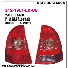 DEPO-212-19L1L-LD-UE - Stop Lambası Sol-(Toyota: Corolla "s.wagon" 04>06 )