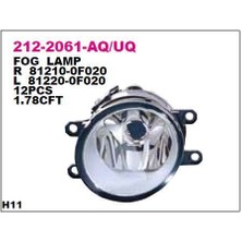 DEPO-212-2061R-UQ - Sıs Lambası Sag Toyota Corolla Verso 04-06