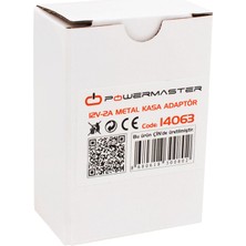 PM-14063 12 Volt - 2 Amper - 24 Watt Metal Kasa Adaptör
