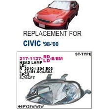 DEPO-217-1127R-LD-E - On Far Sag-(Honda: Cıvıc "sedan-Hb" 99>00 )