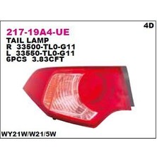 DEPO-217-19A4R-UE - Stop Lambası Sag Honda Accord 11-