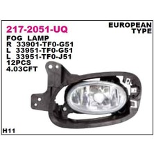 DEPO-217-2051L-UQ - Sıs Lambası Sol Honda Jazz 09>14