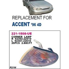 DEPO-221-1508L-UE - Sınyal Lambası On Sol-(Hyundaı: Accent 95>97 )