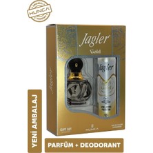 Jagler Gold Kadın Parfüm Seti EDT 60 ml + Deodorant 150 ml