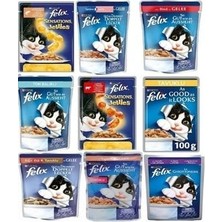 Felix 28 Adet Yaş Mama Karışık