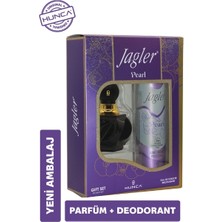 Jagler Pearl Kadın Parfüm Seti EDT 60 ml + Deodorant 150 ml