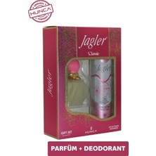 JAGLER Classic Kadın Parfüm Seti  60 ml EDT + 150 ml Deodorant