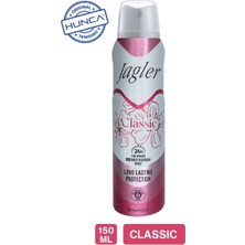 JAGLER Classic Kadın Parfüm Seti  60 ml EDT + 150 ml Deodorant