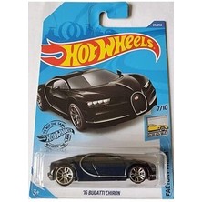 Hot Wheels 16 Bugattı Chıron Siyah Diecast Model Ölçekli Araç Gerçekçi Detaylarla