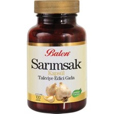 Sarımsak 375MG*100 Kapsül