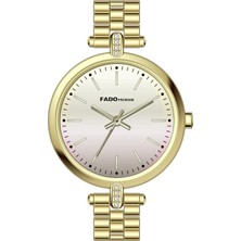 Fado & 0001  Kadın Kol Saatı  Altın Kaplama Renk
