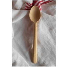 Şimşir Kaşık Hakiki El Yapımı Şimşir Kaşık, Şimşir Tahta Kaşık Natürel Kaşık Çocuk Yemek Kaşık 20 cm