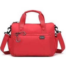 Smart Bags Extra Hafif Kumaş Kadın Postacı Çantası BC 3141 - Kırmızı