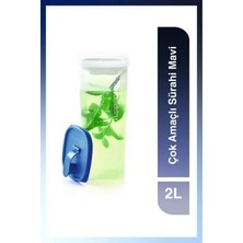 Çok Amaçlı Sürahi 2l Mavi