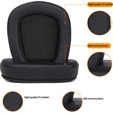 Steldalar Kulak Pedleri + Kafa Bandı Logitech G633 G933 Kulaklıklar Yedek Köpük Kulaklıklar Kulak Yastığı Aksesuarları (Yurt Dışından)