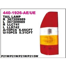 DEPO-440-1926L-UE - Stop Mercedes Sprınter Sarı Sol Lamba Tutucusu Yok, Ampul Yok