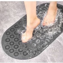 Vantuzlu Banyo Kaydırmaz Paspas- Tırtıklı Ayak Duş Matı Silikon Masaj Pedi