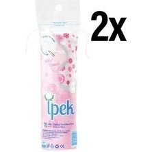 İpek Ipek 70’li Makyaj Temizleme Pedi 2 Paket 140 Adet Hassas Ciltler İçin Özel Formül