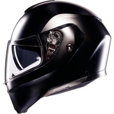 Kask/streetmodular Mono Matt Black Çene Açılır