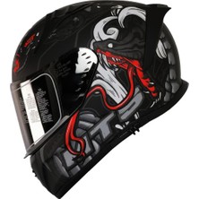 801 Myth Grey Full Face Kask