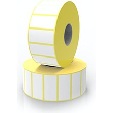 Zebra Etiketler 30x60 mm-Beyaz